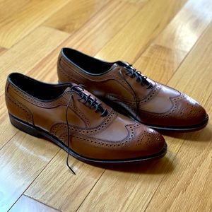 Allen Edmond Wingtip McAllister In Walnut (Brown) Dress Shoes 👞 14 D